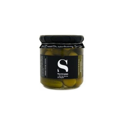 Olive con cetriolini – Serrano